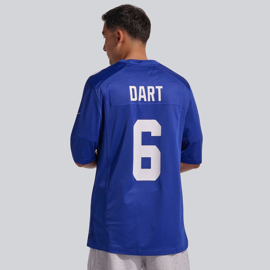 New York Giants Jaxson Dart Nike Royal Game Jersey