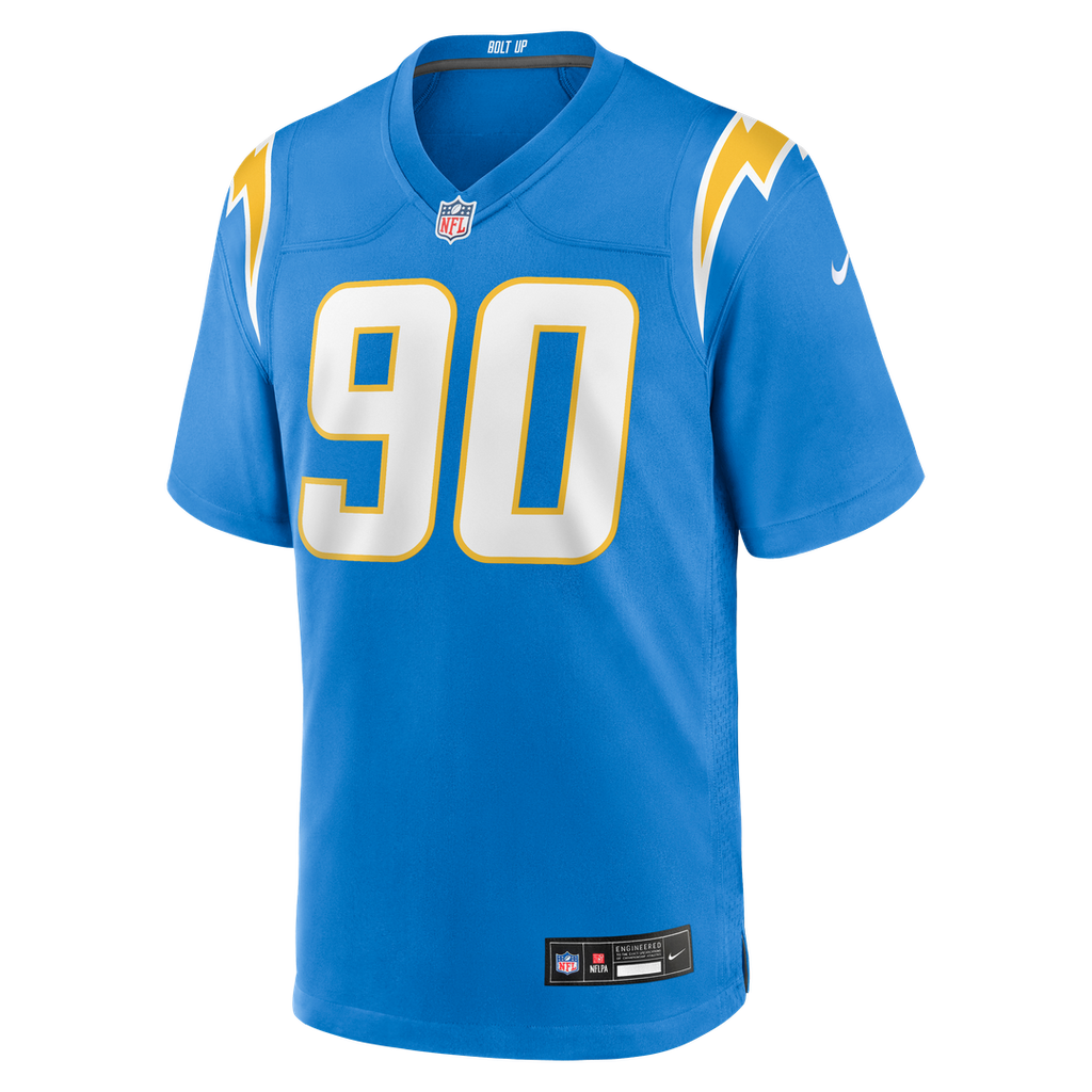 Los Angeles Chargers Teair Tart Nike Powder Blue Game Jersey