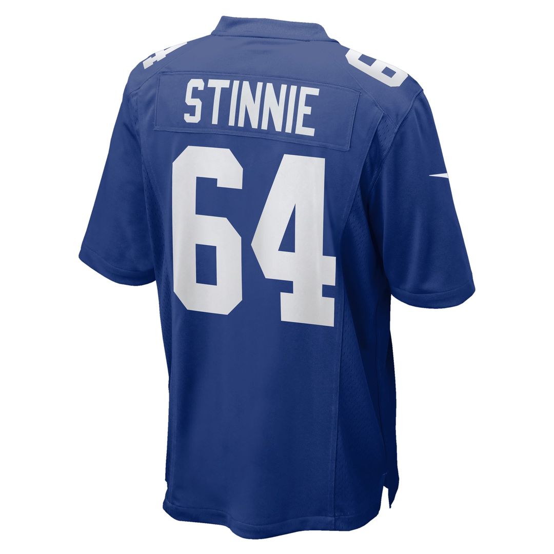 New York Giants Aaron Stinnie Nike Royal Game Jersey
