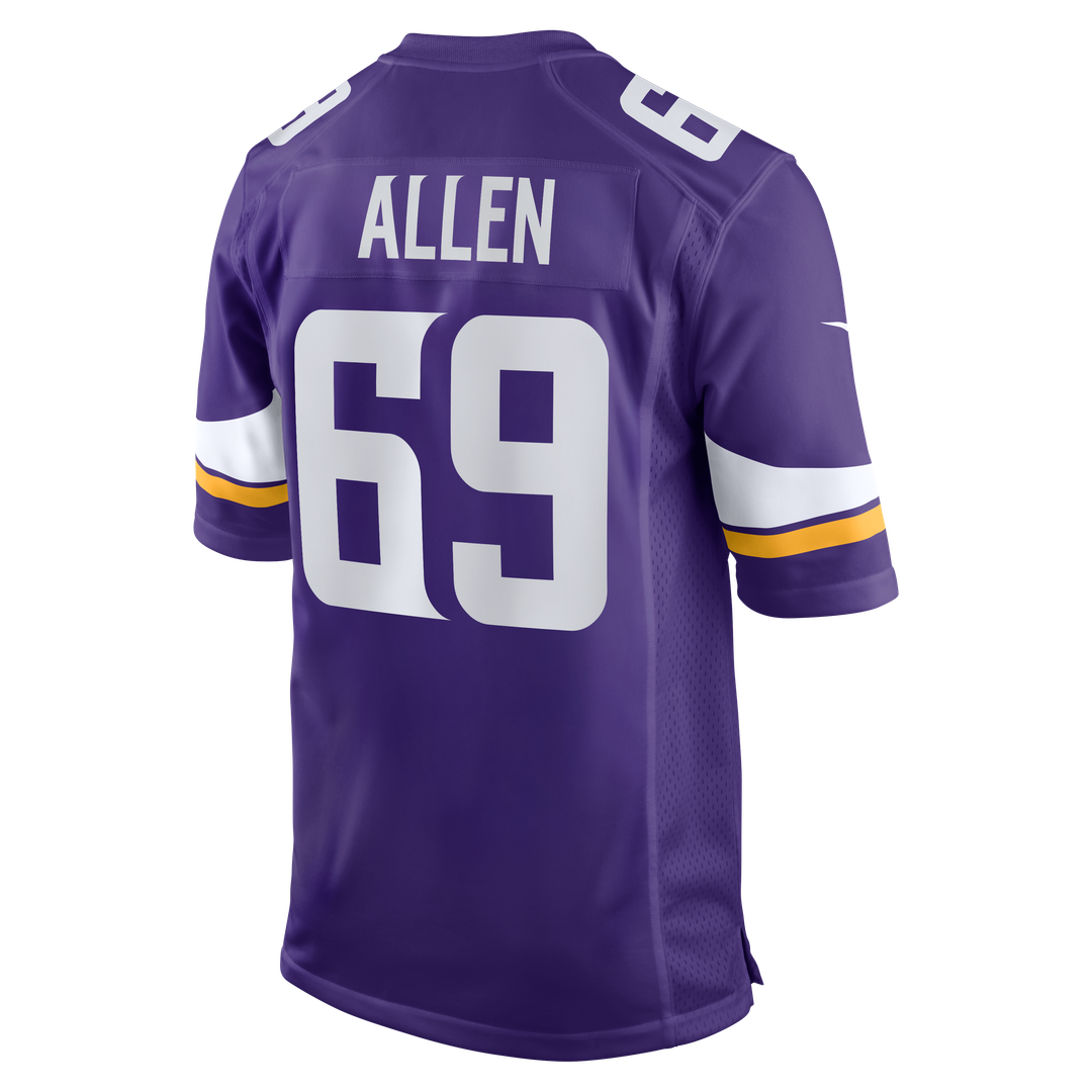 Minnesota Vikings Jared Allen Nike Purple Retired Game Jersey