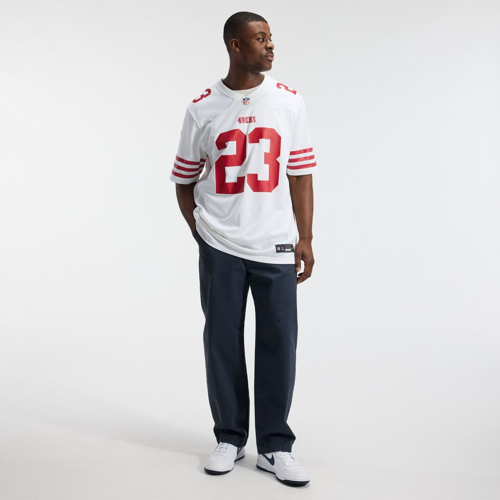 San Francisco 49ers Christian McCaffrey Nike Scarlet Game Jersey