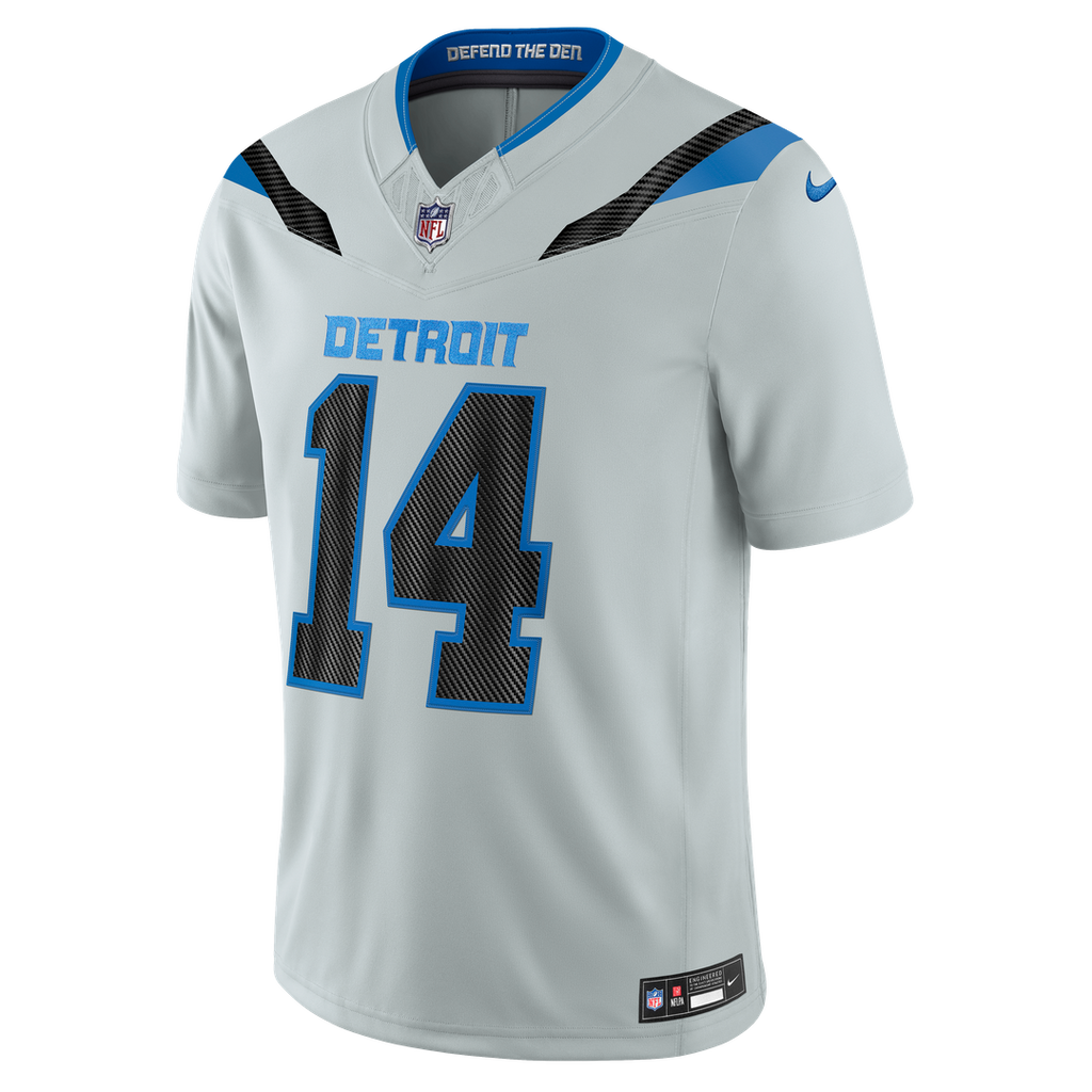 Detroit Lions Amon - Ra St. Brown Nike Silver 2026 Rivalries Collection Stitched Limited Jersey