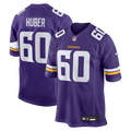 Minnesota Vikings Joe Huber Nike Purple Game Jersey