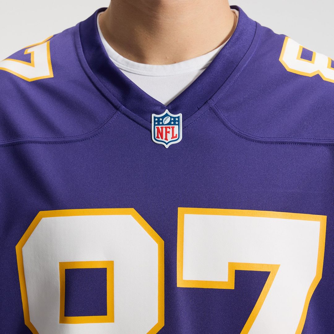 Minnesota Vikings T.J. Hockenson Nike Purple Classic Game Jersey