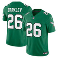 Philadelphia Eagles Saquon Barkley Nike Kelly Green Alternate Vapor FUSE Limited Jersey