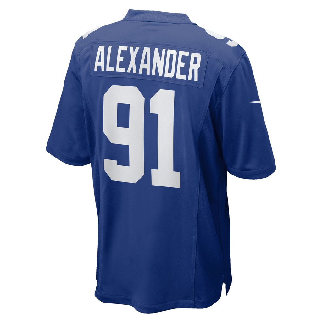New York Giants Darius Alexander Nike Royal Game Jersey