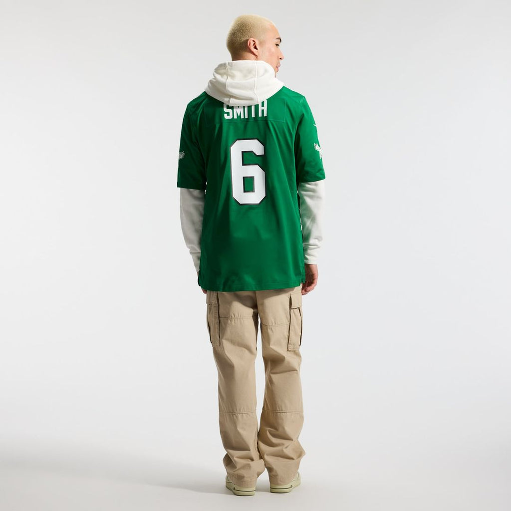 Philadelphia Eagles DeVonta Smith Nike Kelly Green Alternate Game Jersey
