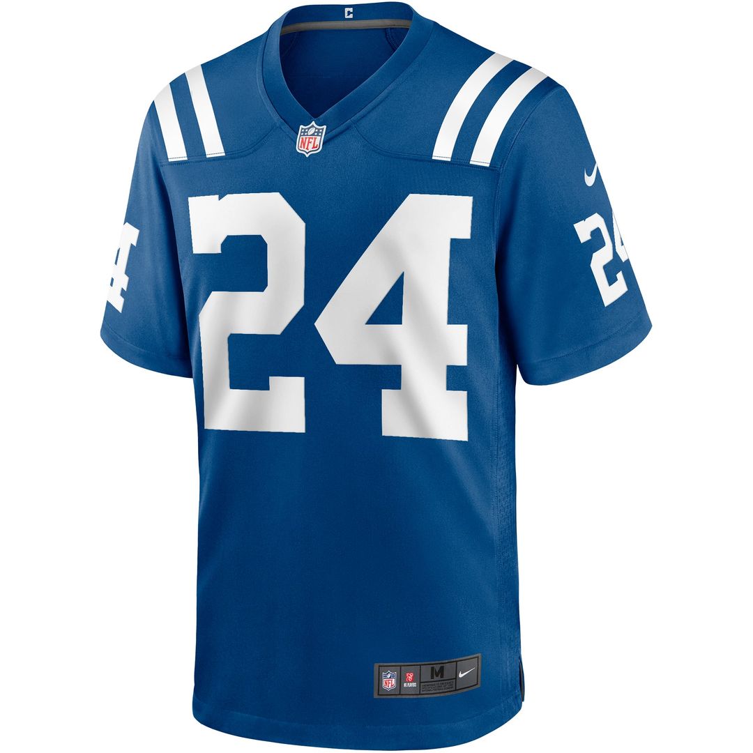 Indianapolis Colts Lenny Moore Nike Royal Retired Player Game Jersey
