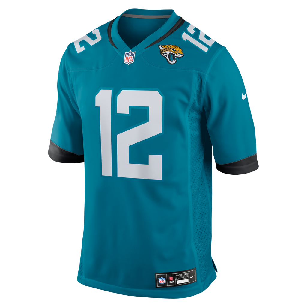 Jacksonville Jaguars Travis Hunter Nike Teal Game Jersey