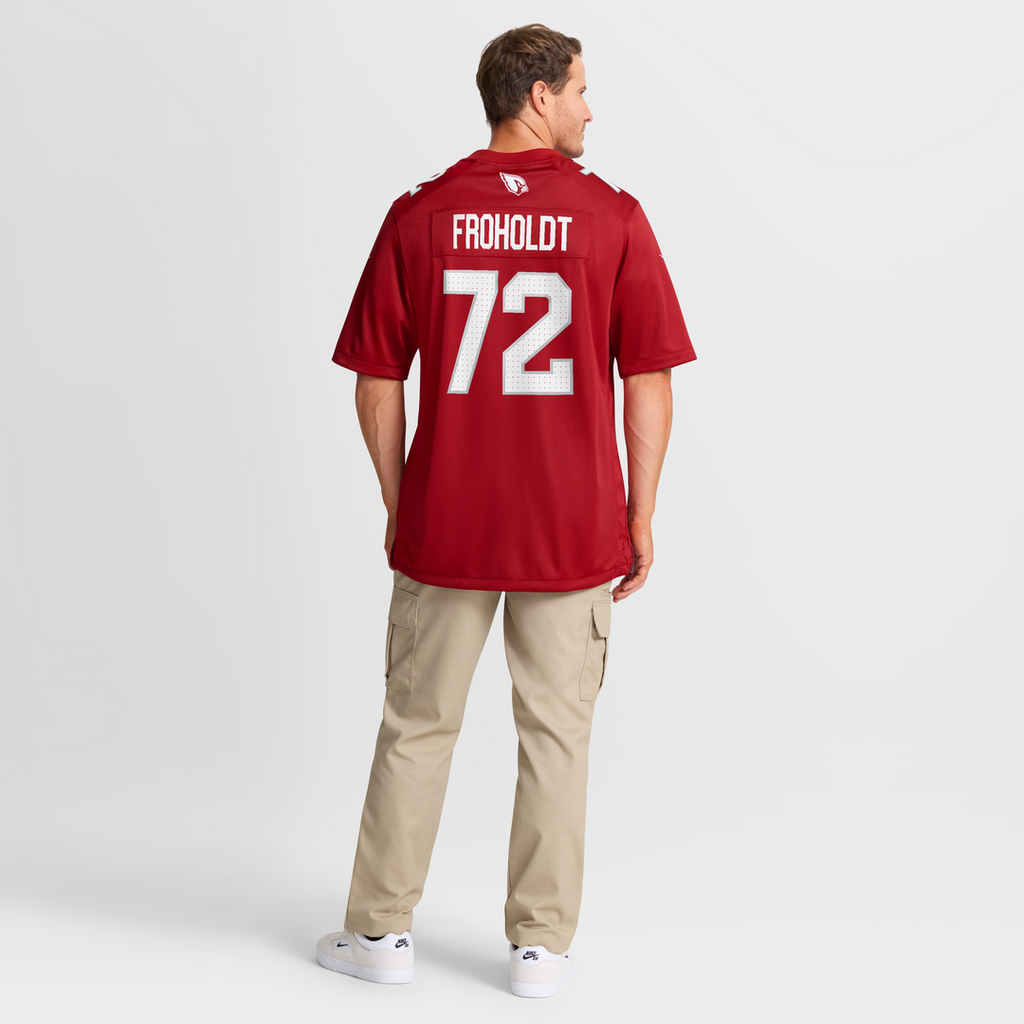 Arizona Cardinals Hjalte Froholdt Nike Cardinal Game Jersey