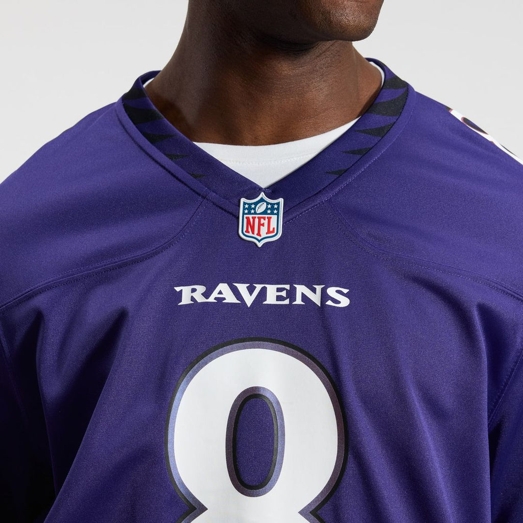 Baltimore Ravens Lamar Jackson Nike Purple Game Jersey