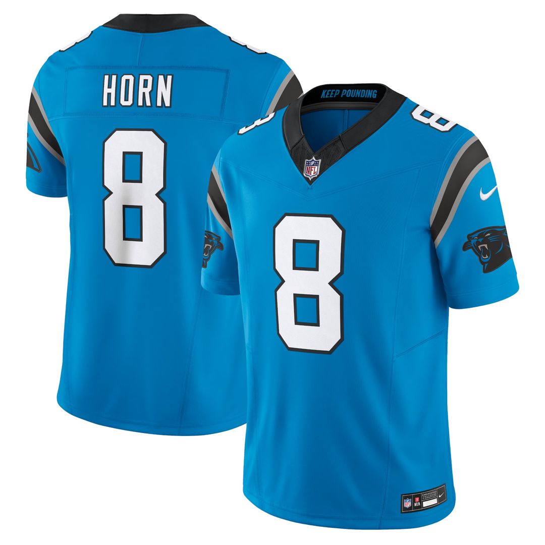 Carolina Panthers Jaycee Horn Nike Blue Vapor FUSE Limited Jersey