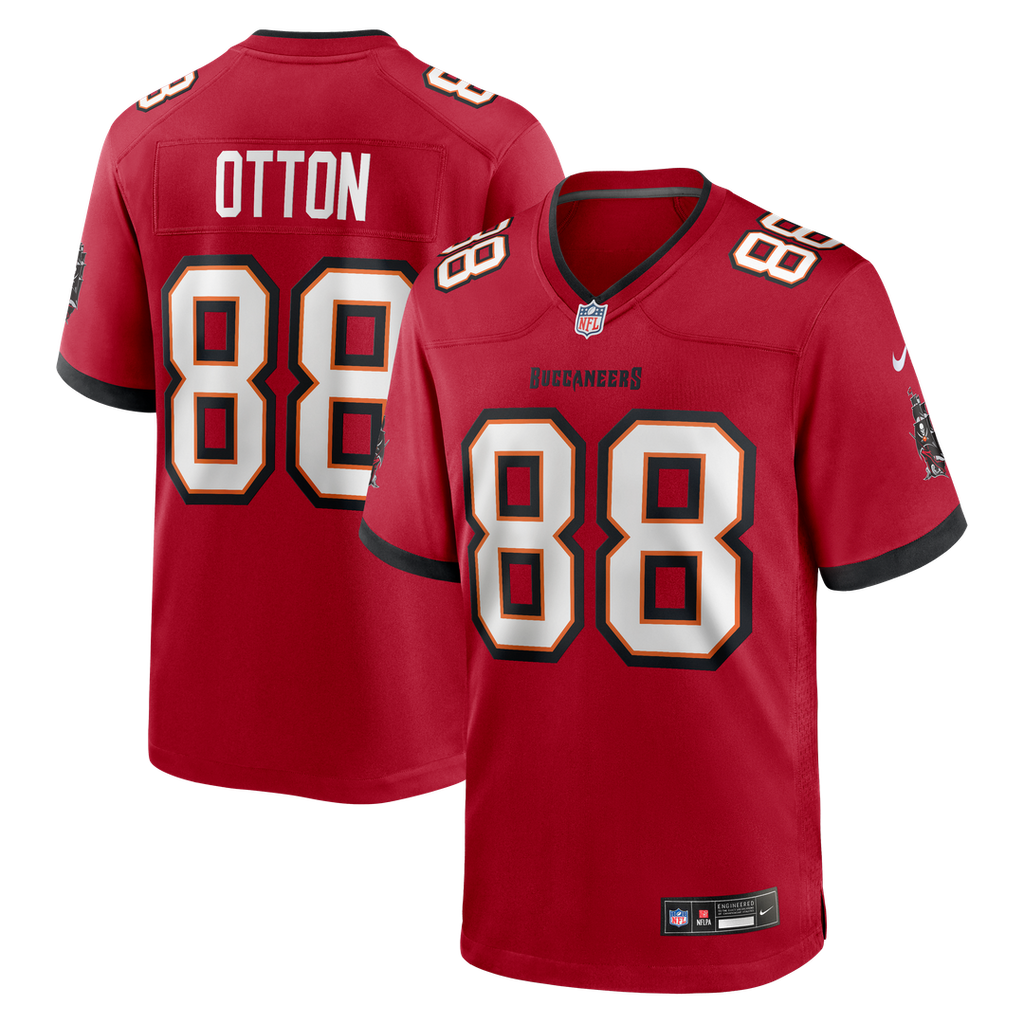 Tampa Bay Buccaneers Cade Otton Nike Red Game Jersey