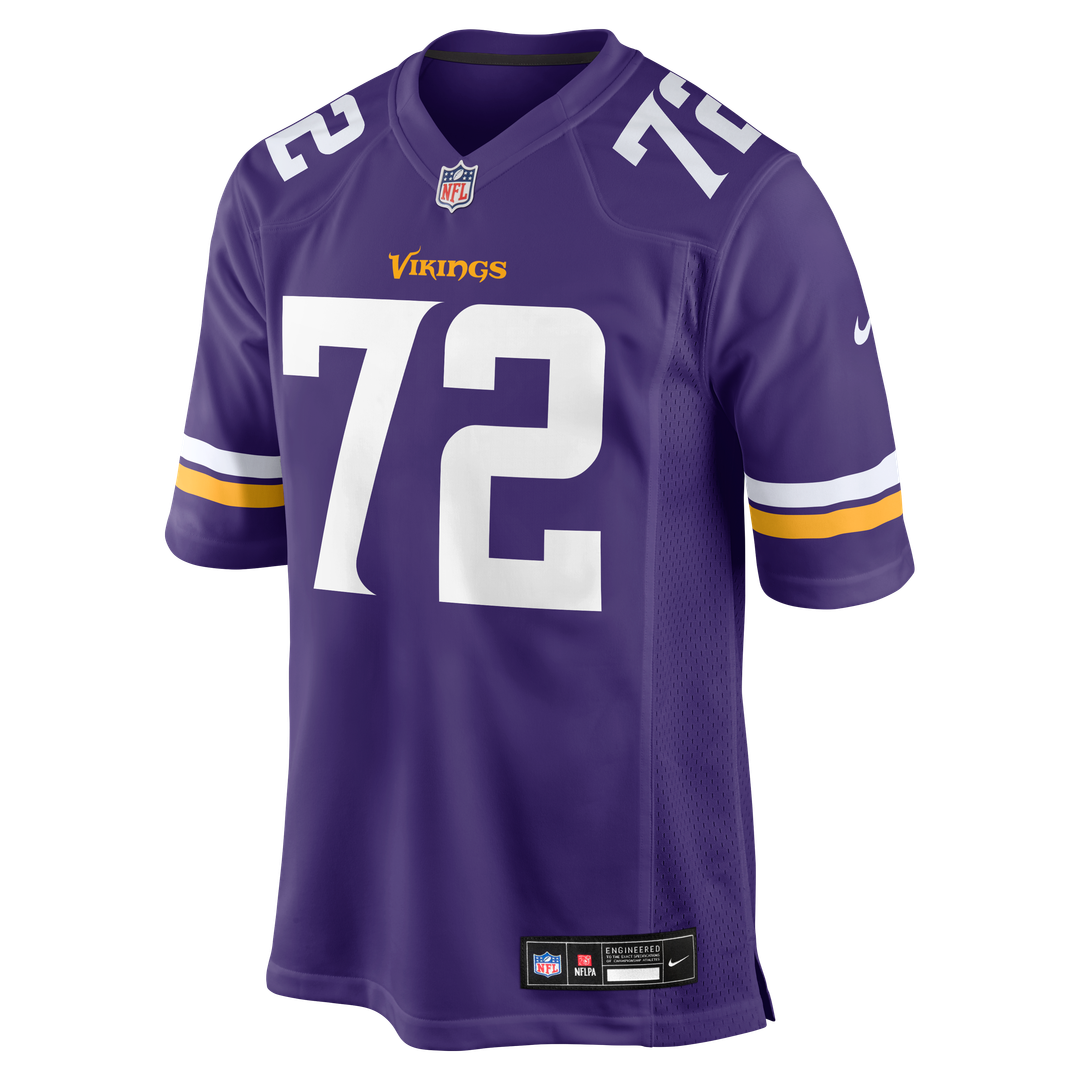 Minnesota Vikings Ryan Van Demark Nike Purple Game Jersey