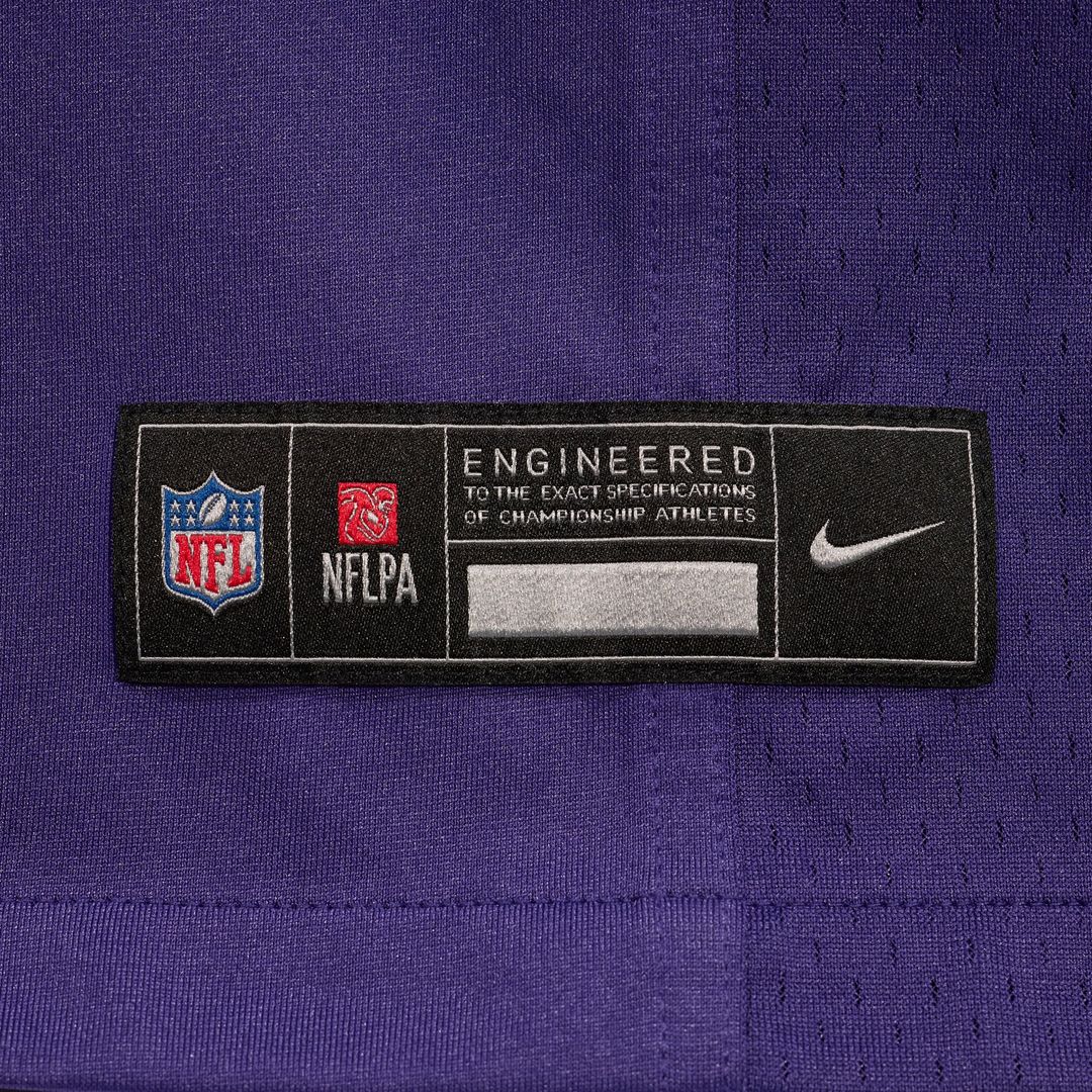 Baltimore Ravens Tony Siragusa Nike Purple Retired Player Game Jersey