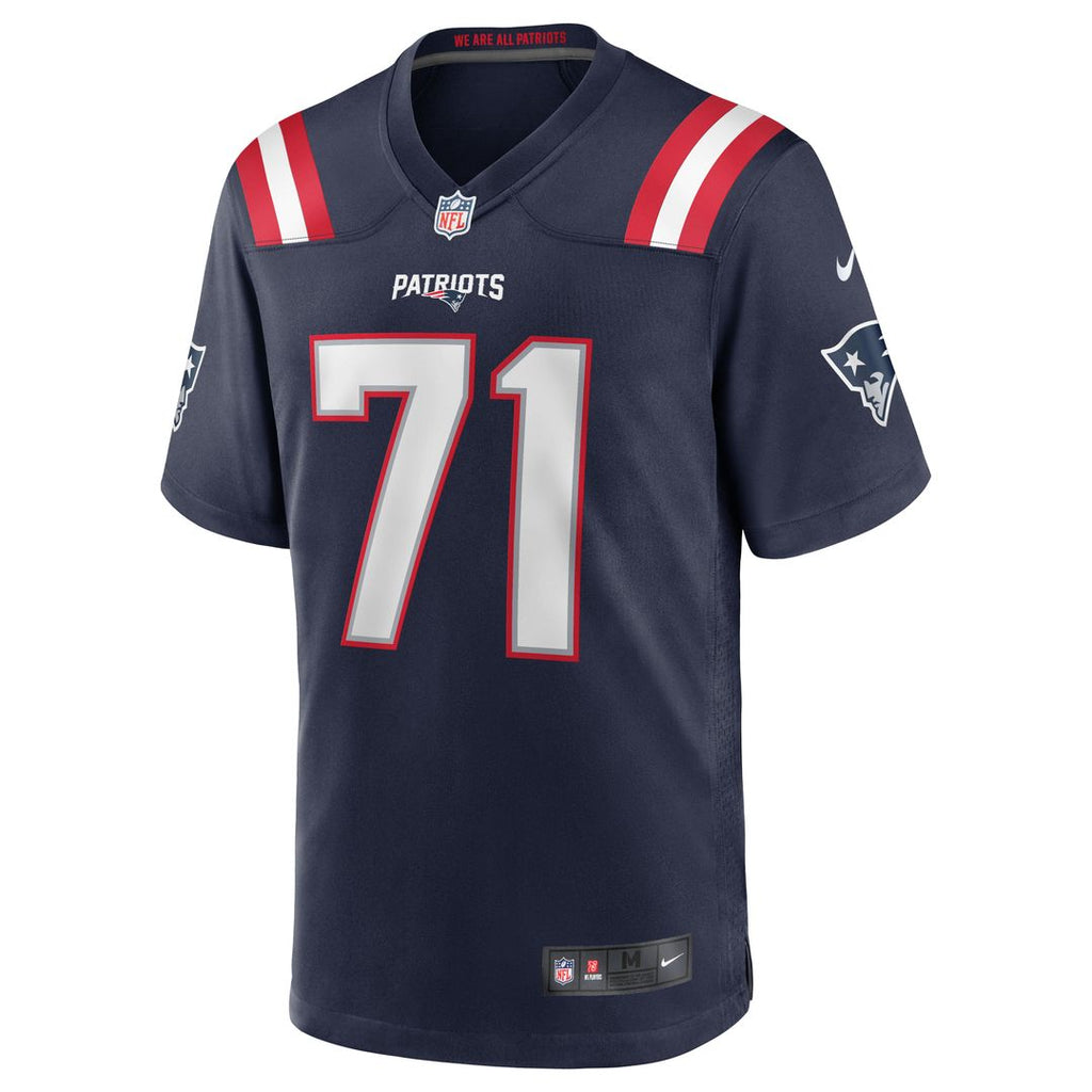 New England Patriots Mike Onwenu Nike Navy Game Jersey
