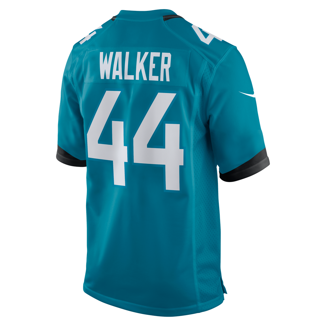 Jacksonville Jaguars Travon Walker Nike Teal Game Jersey