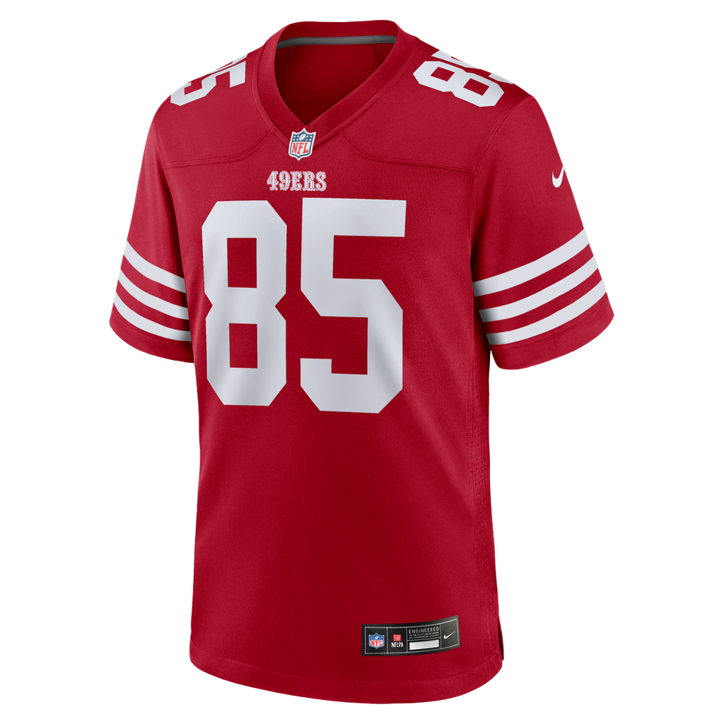 San Francisco 49ers George Kittle Nike Scarlet Game Jersey