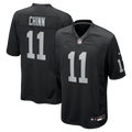 Las Vegas Raiders Jeremy Chinn Nike Black Game Jersey