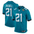 Jacksonville Jaguars Christian Braswell Nike Teal Game Jersey