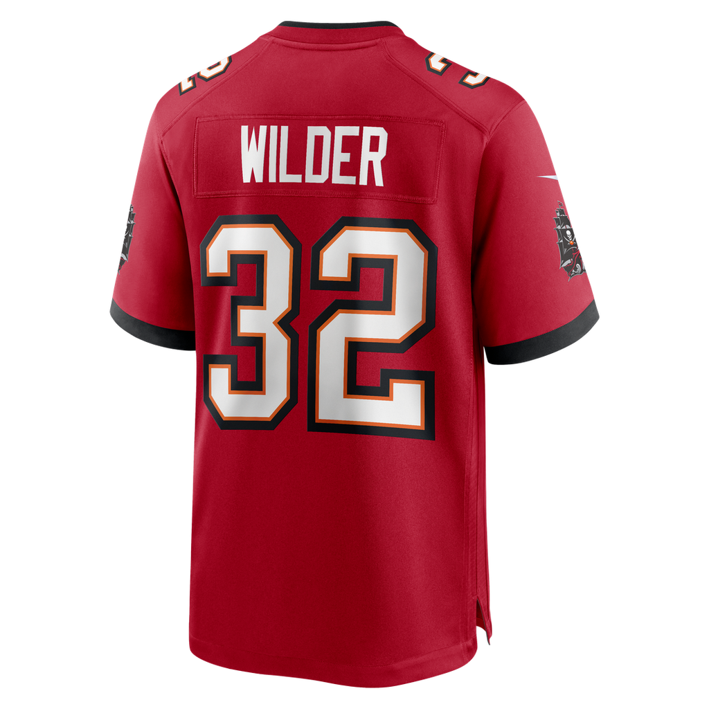 Tampa Bay Buccaneers James Wilder Nike Red Retired Player Game Jersey