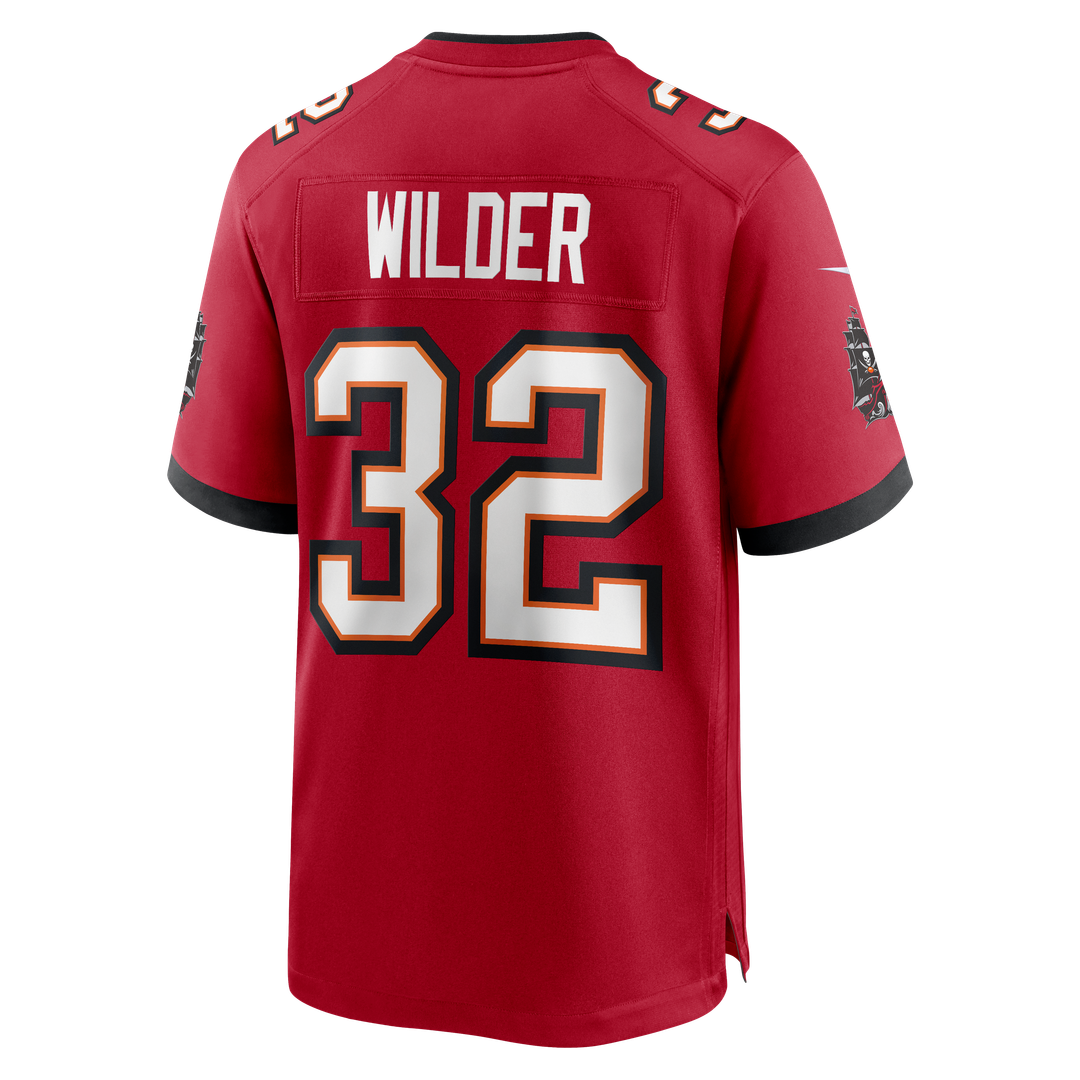 Tampa Bay Buccaneers James Wilder Nike Red Retired Player Game Jersey