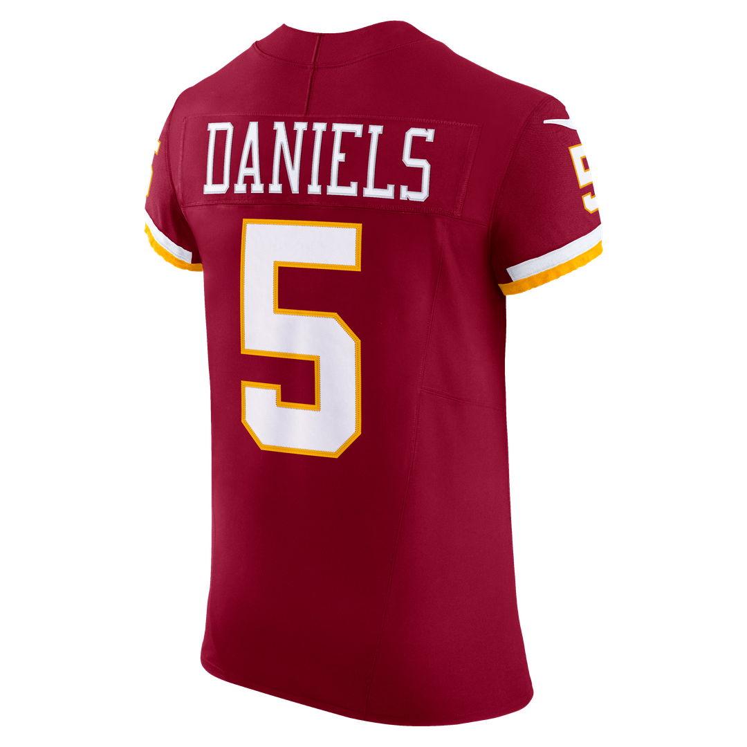 Washington Commanders Jayden Daniels Nike Burgundy Team Vapor FUSE Elite Jersey
