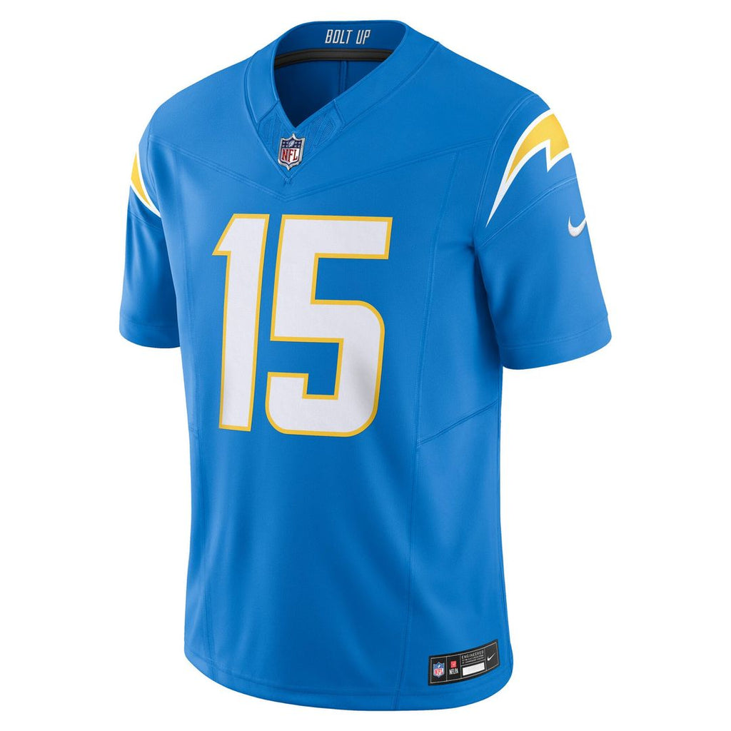 Los Angeles Chargers Ladd McConkey Nike Powder Blue Team Vapor FUSE Limited Jersey