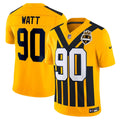Pittsburgh Steelers T.J. Watt Nike Gold Alternate Vapor FUSE Limited Jersey