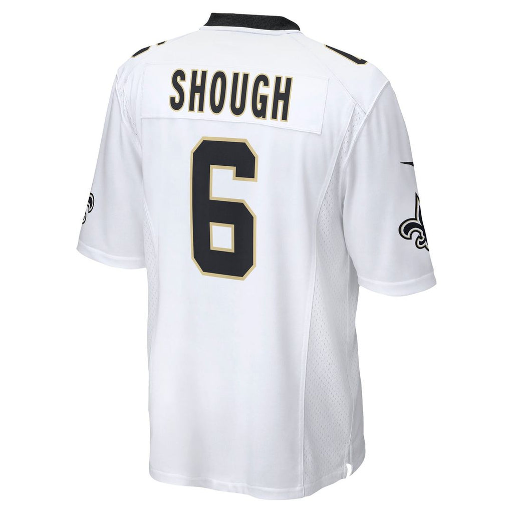New Orleans Saints Tyler Shough Nike White Game Jersey
