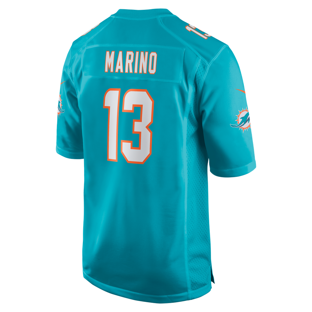 Miami Dolphins Dan Marino Nike Aqua Retired Player Game Jersey