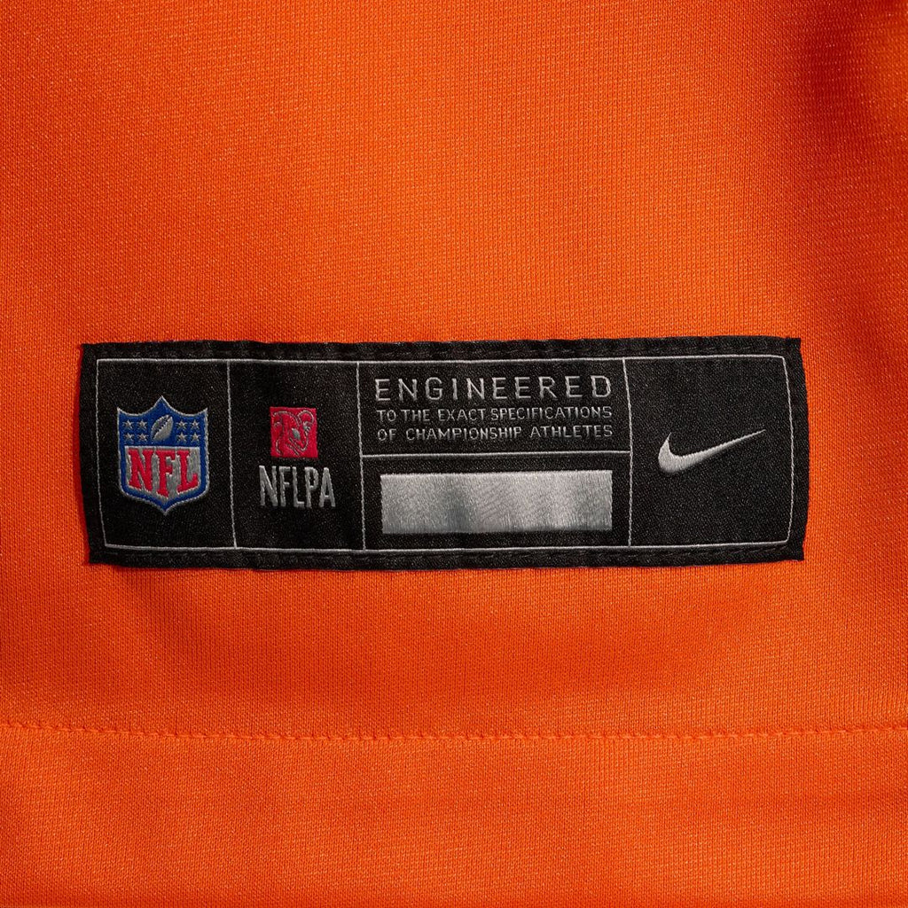 Denver Broncos Jahdae Barron Nike Orange Game Jersey