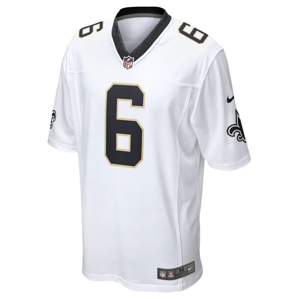 New Orleans Saints Tyler Shough Nike White Game Jersey