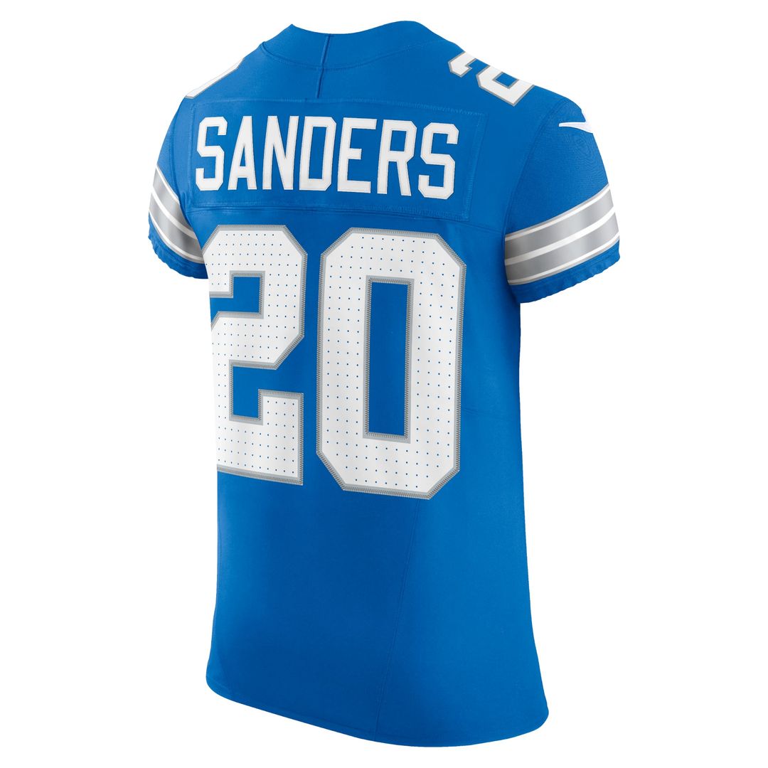 Detroit Lions Barry Sanders Nike Blue Team Vapor FUSE Elite Jersey