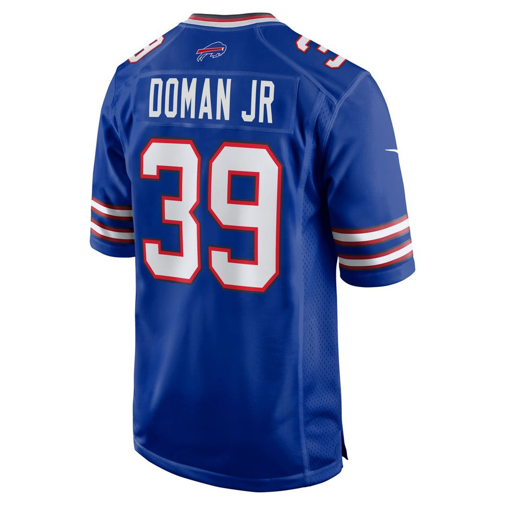 Buffalo Bills Tommy Doman Jr Nike Royal Game Jersey