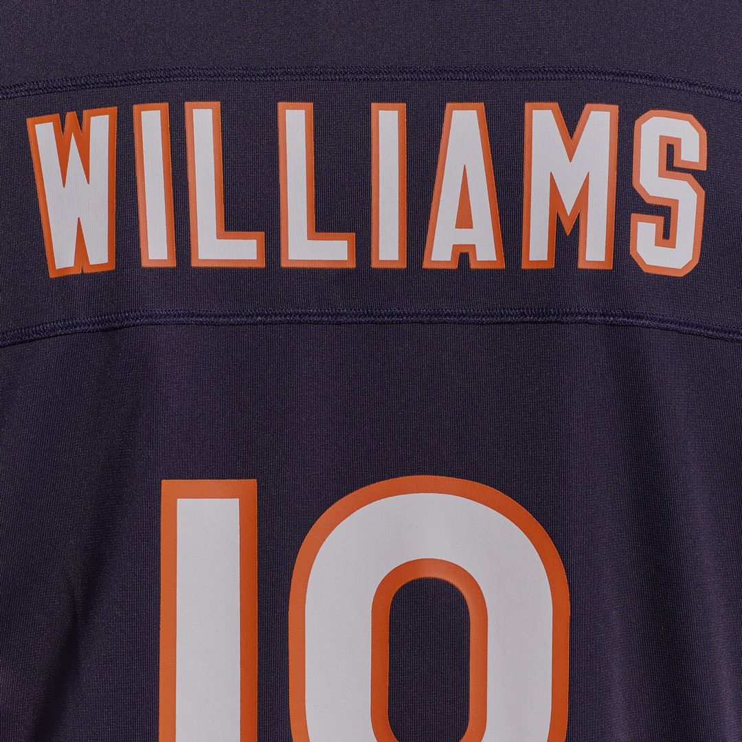 Chicago Bears Caleb Williams Nike Orange Alternate Game Jersey