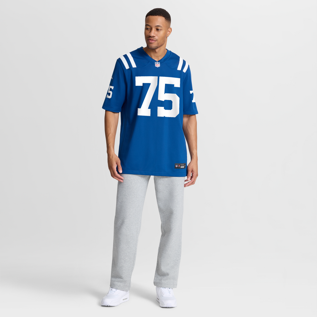 Indianapolis Colts Jalen Travis Nike Royal Game Jersey