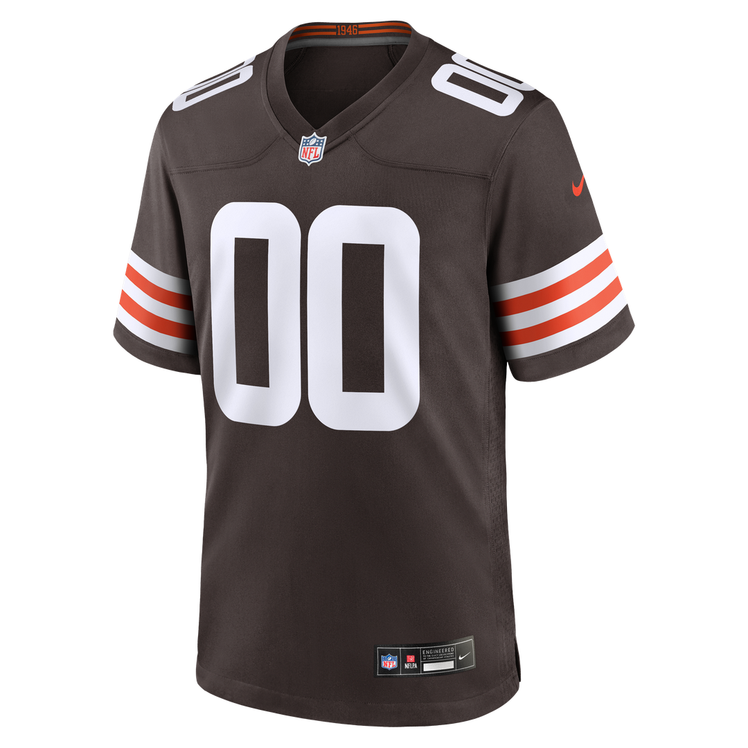 Cleveland Browns Nike White Custom Jersey