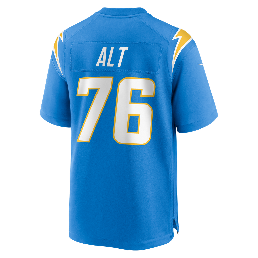 Los Angeles Chargers Joe Alt Nike Powder Blue Game Jersey