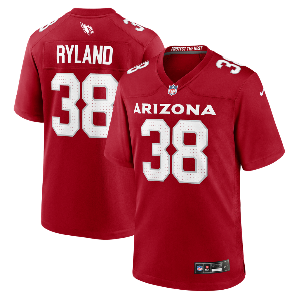 Arizona Cardinals Chad Ryland Nike Cardinal Game Jersey