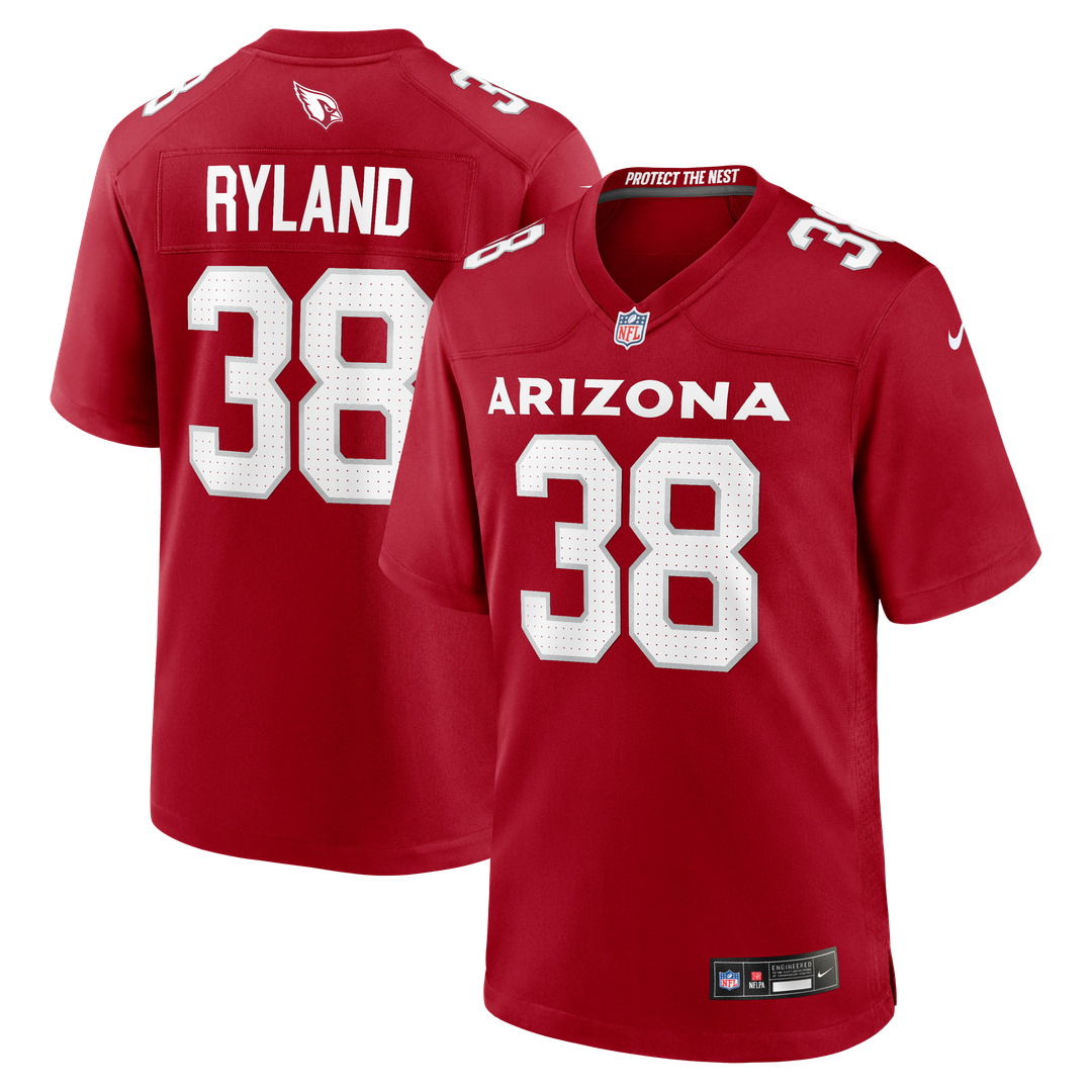 Arizona Cardinals Chad Ryland Nike Cardinal Game Jersey
