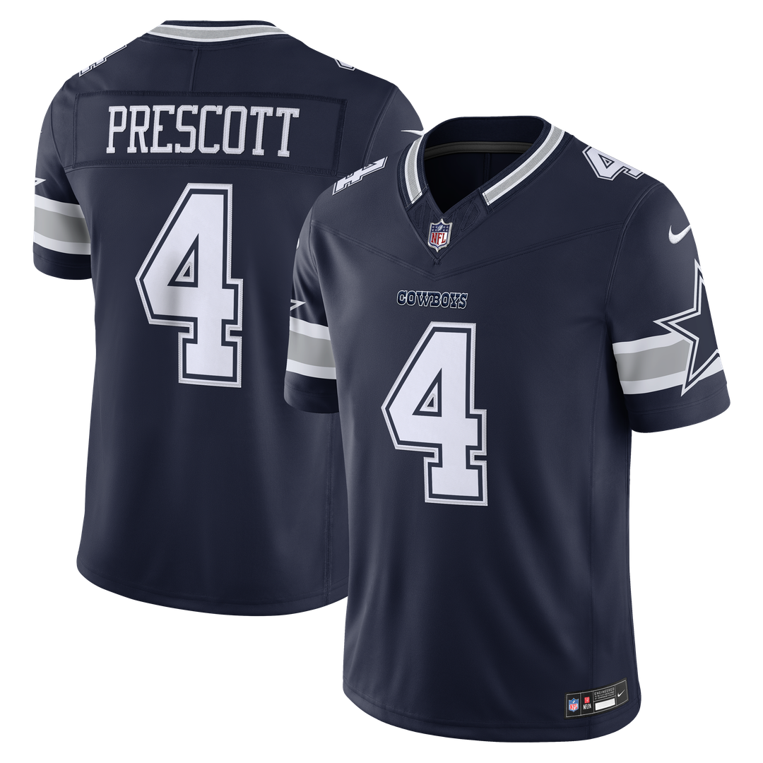 Dallas Cowboys Dak Prescott Nike White Alternate Vapor FUSE Stitched Limited Jersey