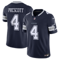 Dallas Cowboys Dak Prescott Nike Navy Team Vapor FUSE Stitched Limited Jersey