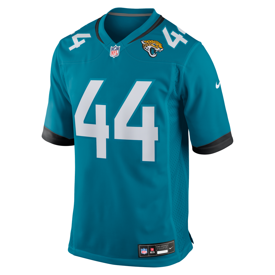 Jacksonville Jaguars Travon Walker Nike Black Game Jersey