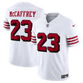 San Francisco 49ers Christian McCaffrey Nike White Alternate Vapor FUSE Stitched Limited Jersey