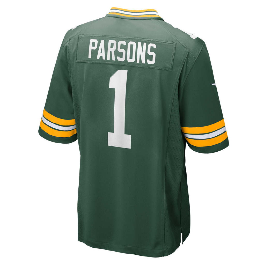 Green Bay Packers Micah Parsons Nike Green Game Jersey