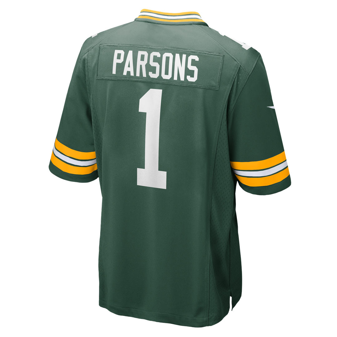 Green Bay Packers Micah Parsons Nike Green Game Jersey