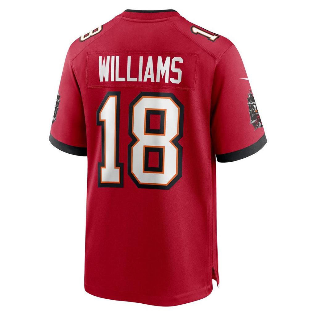 Tampa Bay Buccaneers Josh Williams Nike Red Game Jersey