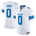 Detroit Lions Jahmyr Gibbs Nike White Vapor FUSE Stitched Limited Jersey