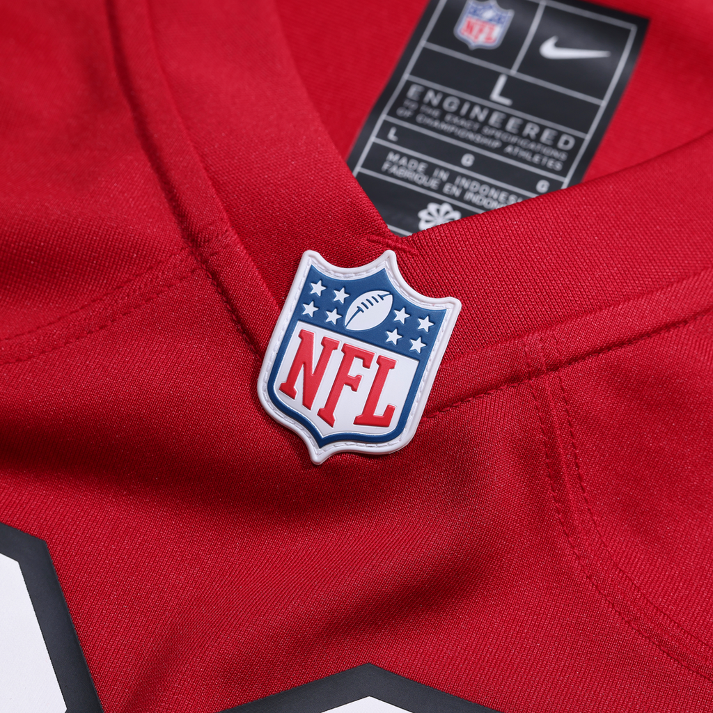 San Francisco 49ers Nike Scarlet 80th Anniversary Alternate Custom Jersey